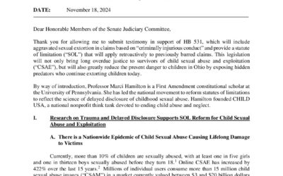 CHILD USA Testimony_OH HB531